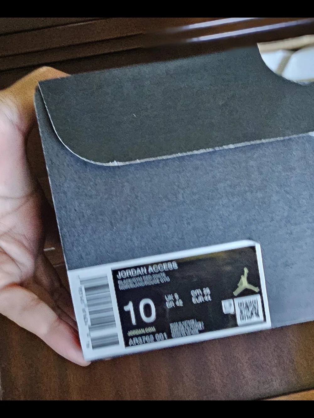 Nike Air Jordan Men's Black/Red High-Top Sneakers